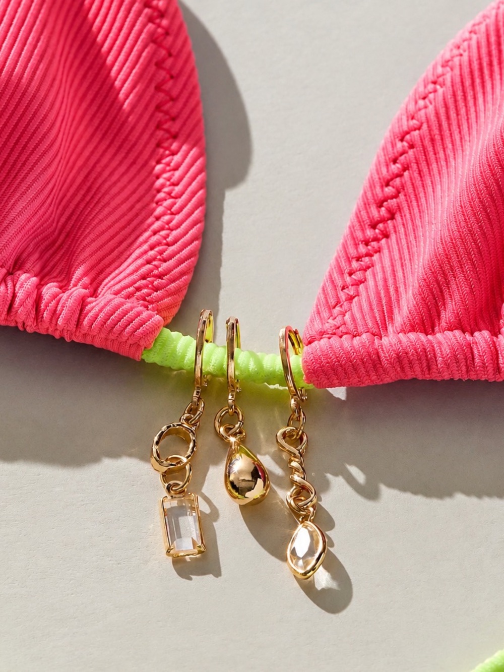 Free People Syd Bikini Charm Pack of 3